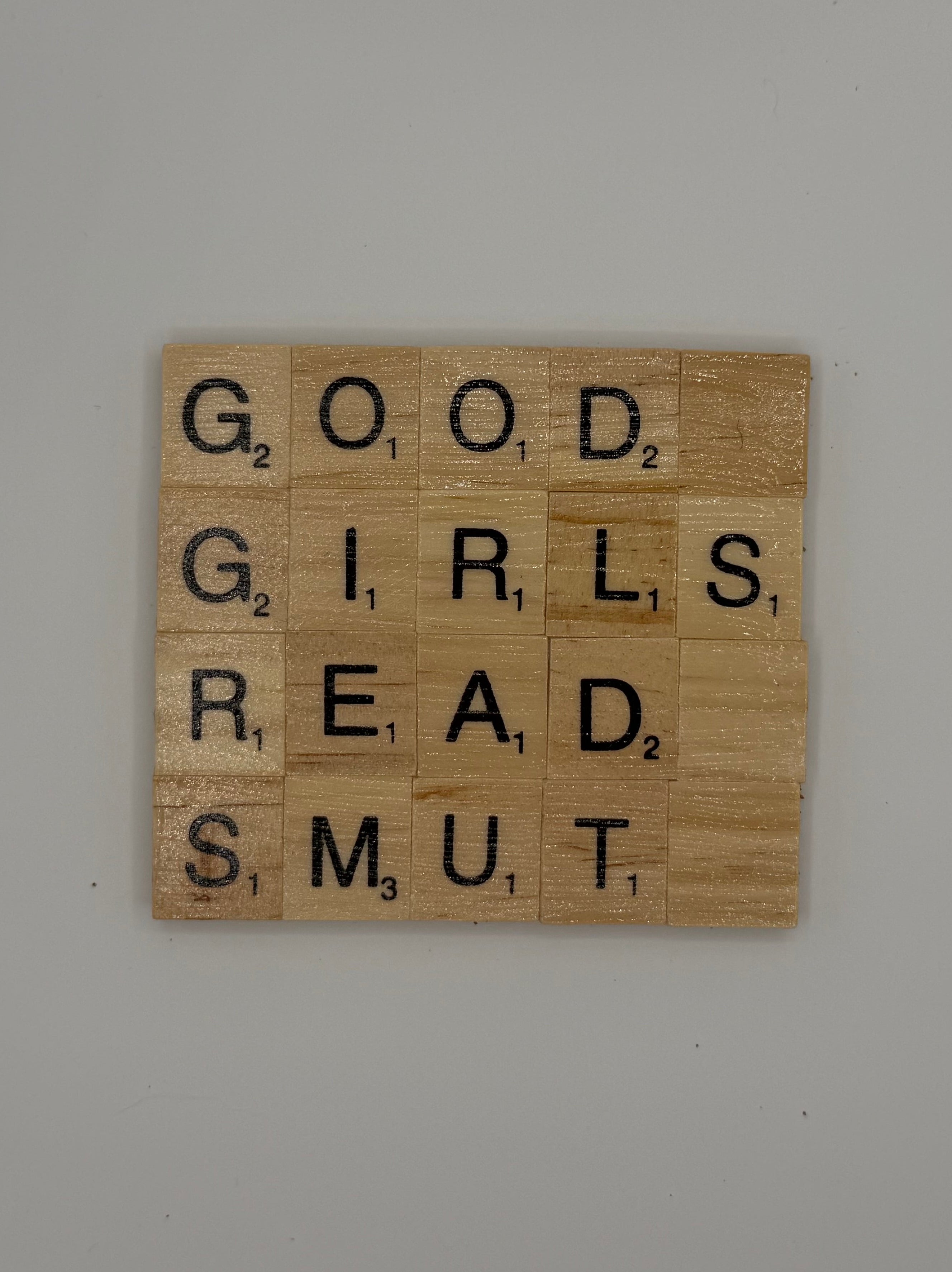 ‘Good Girls Read Smut’ Coaster