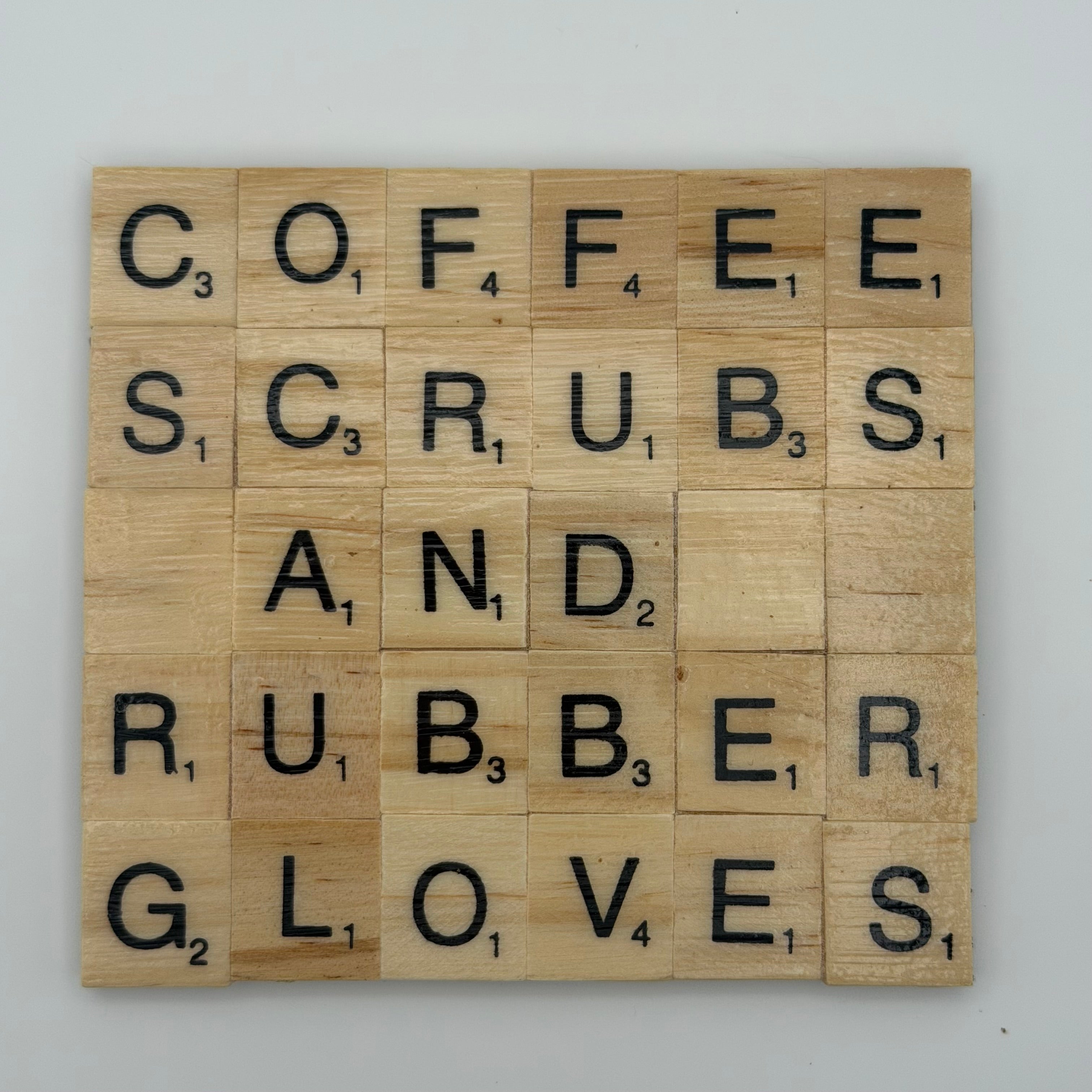 “Coffee, Scrubs and Rubber Gloves” Coaster