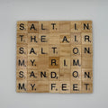 “Salt In The Air…” Coaster