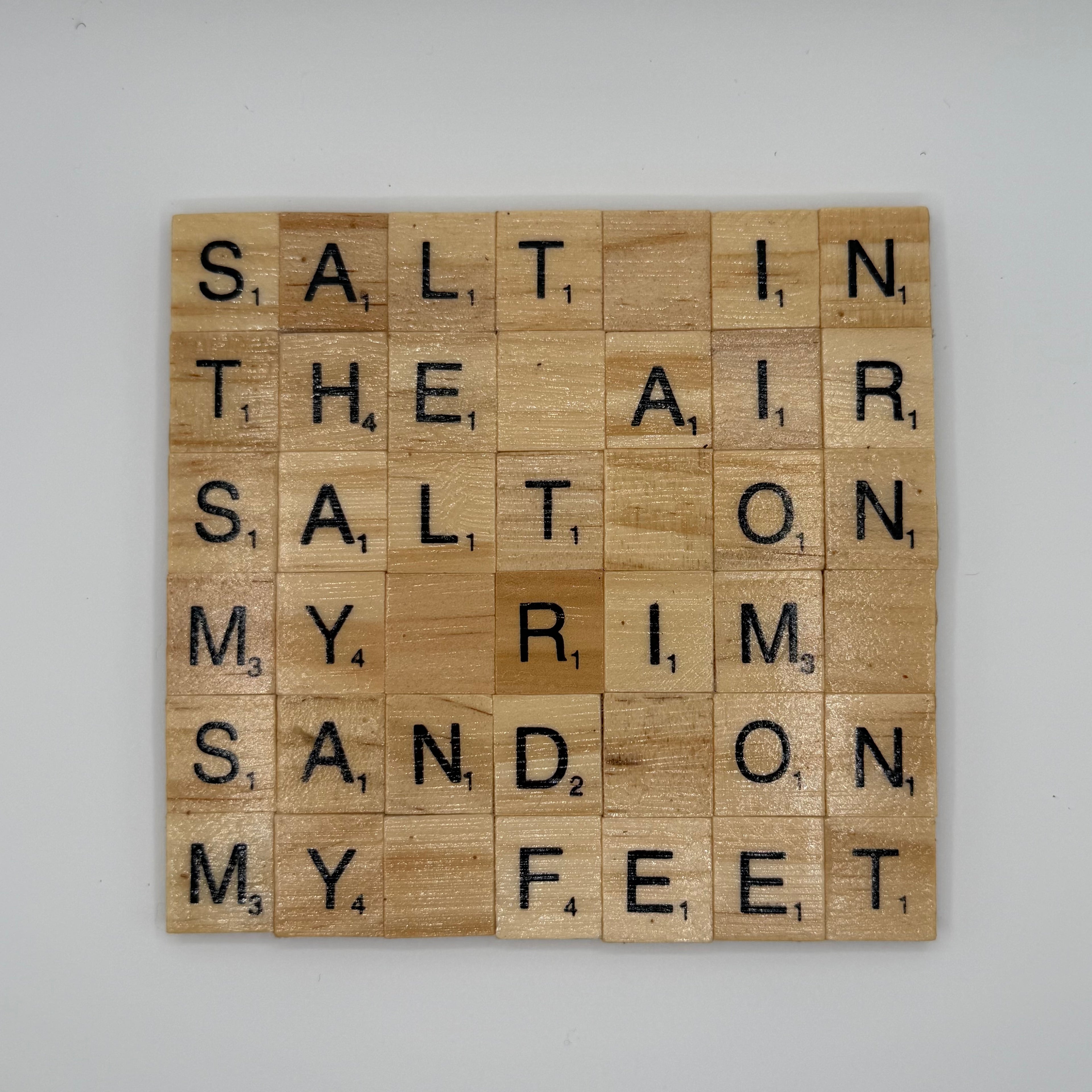 “Salt In The Air…” Coaster