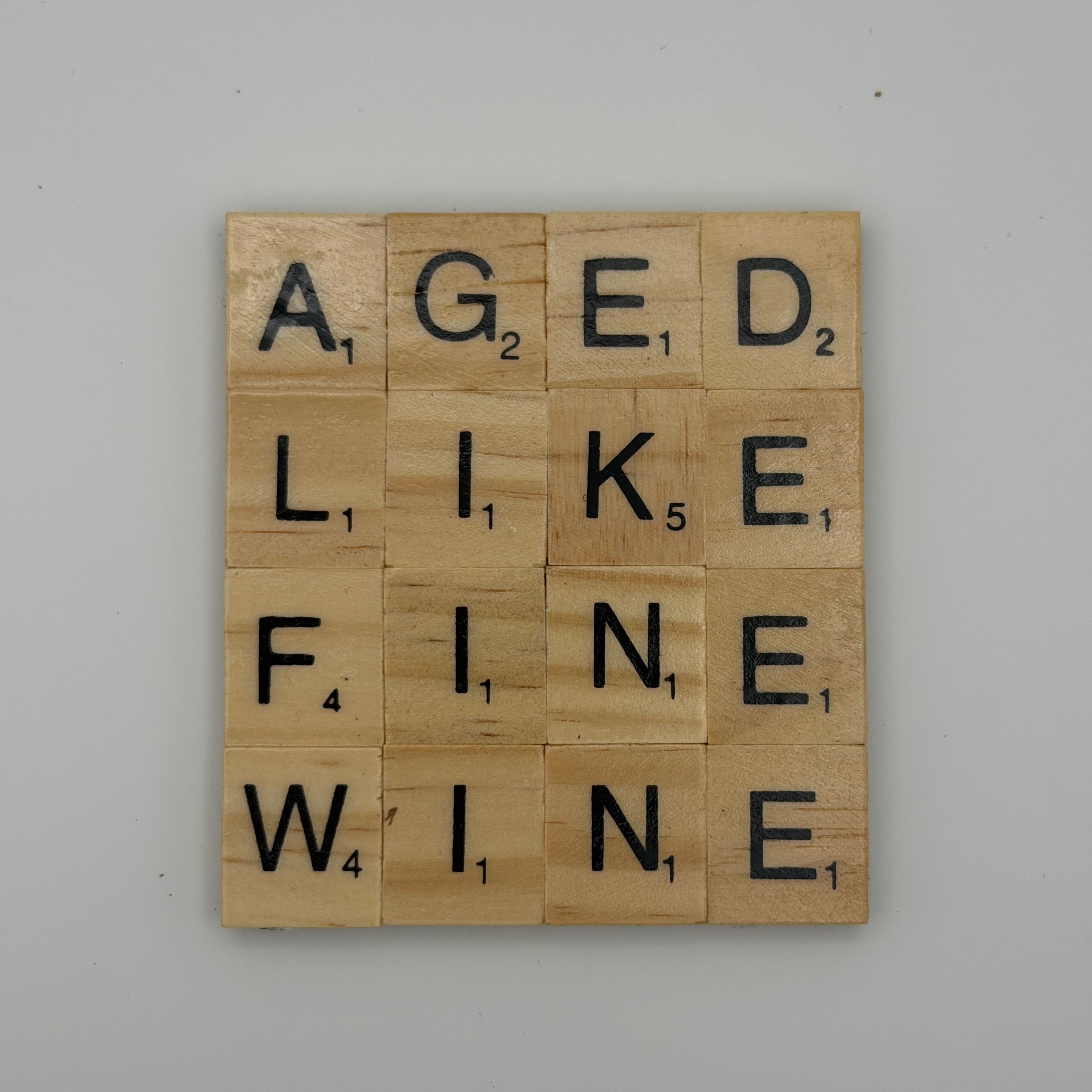 ‘Aged Like Fine Wine’ Coaster