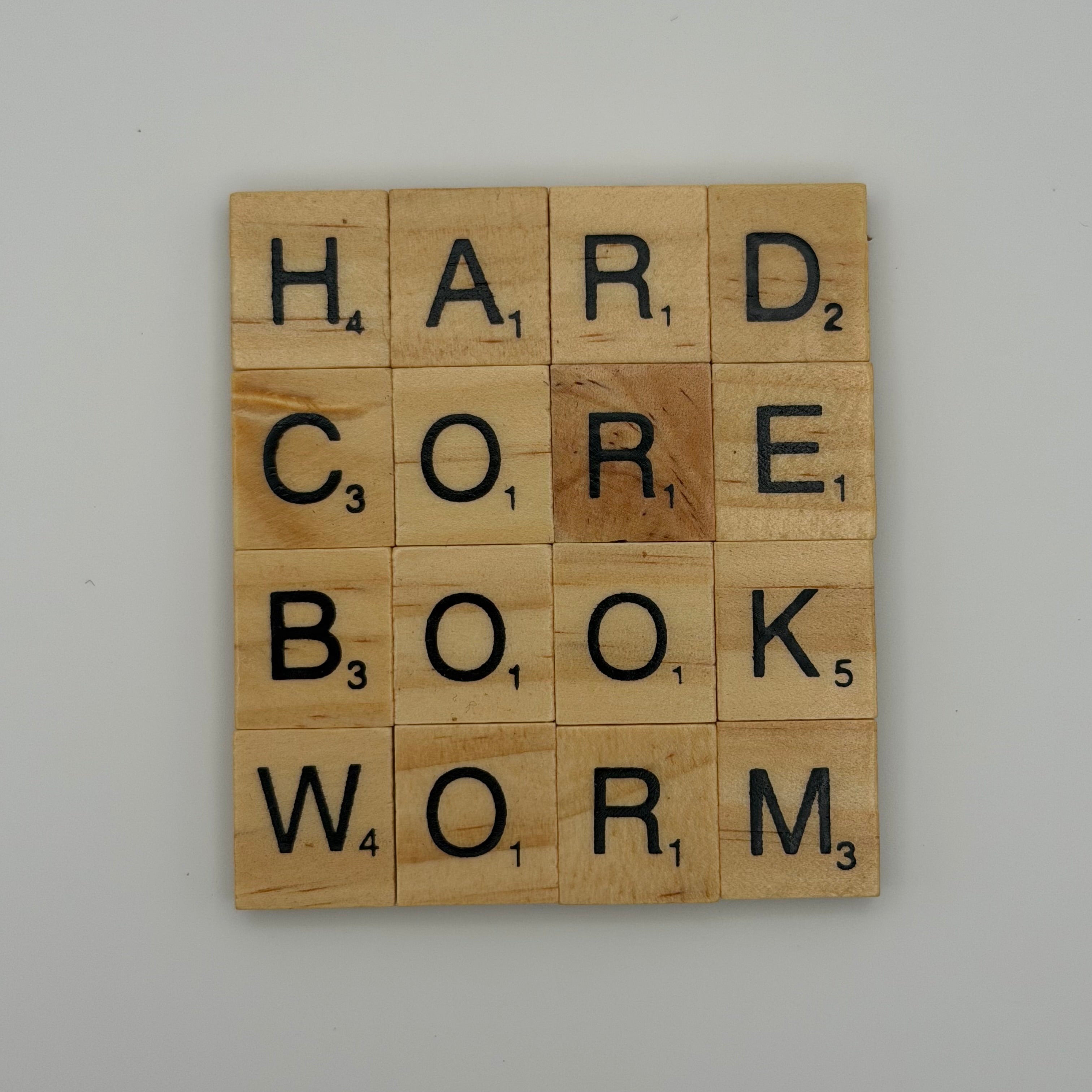 ‘Hard Core Book Worm’ Coaster