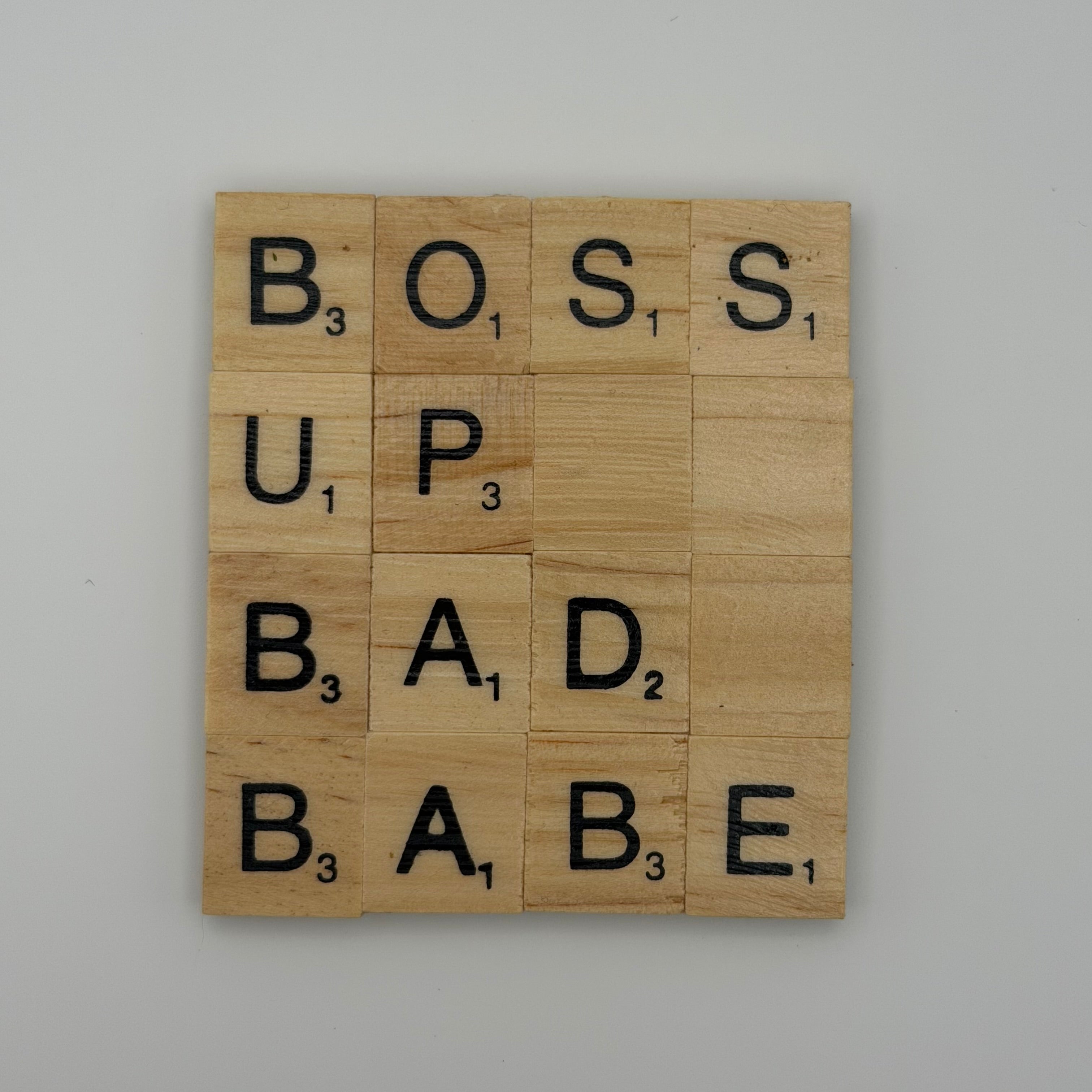 ‘Boss Up Bad Babe’ Coaster